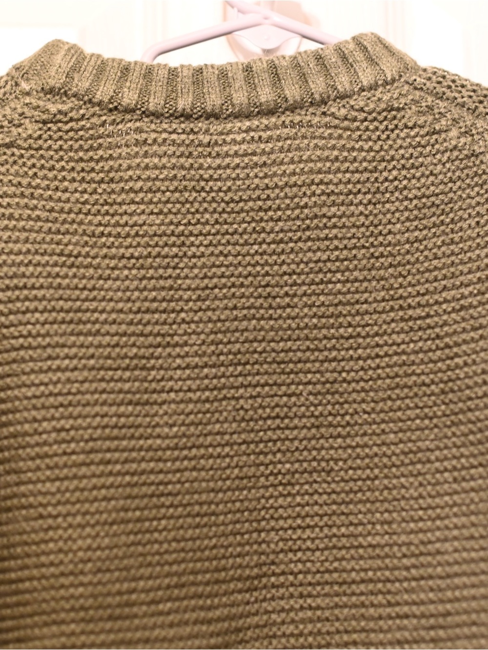 ZARA Girls Olive Green Crewneck Sweater - Picture 6 of 7